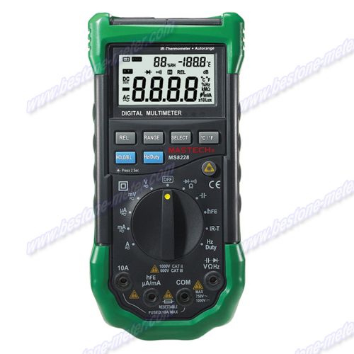 3 in 1 Digital Multimeter with Infrared Thermometer MS8228