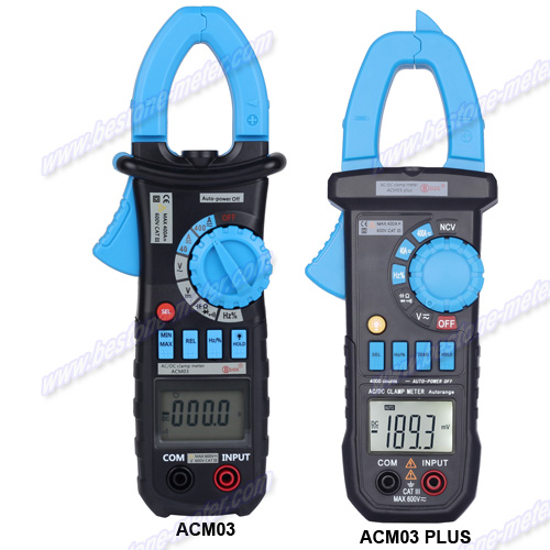 Digital AC/DC Current Clamp Meter ACM03/ACM03 PLUS